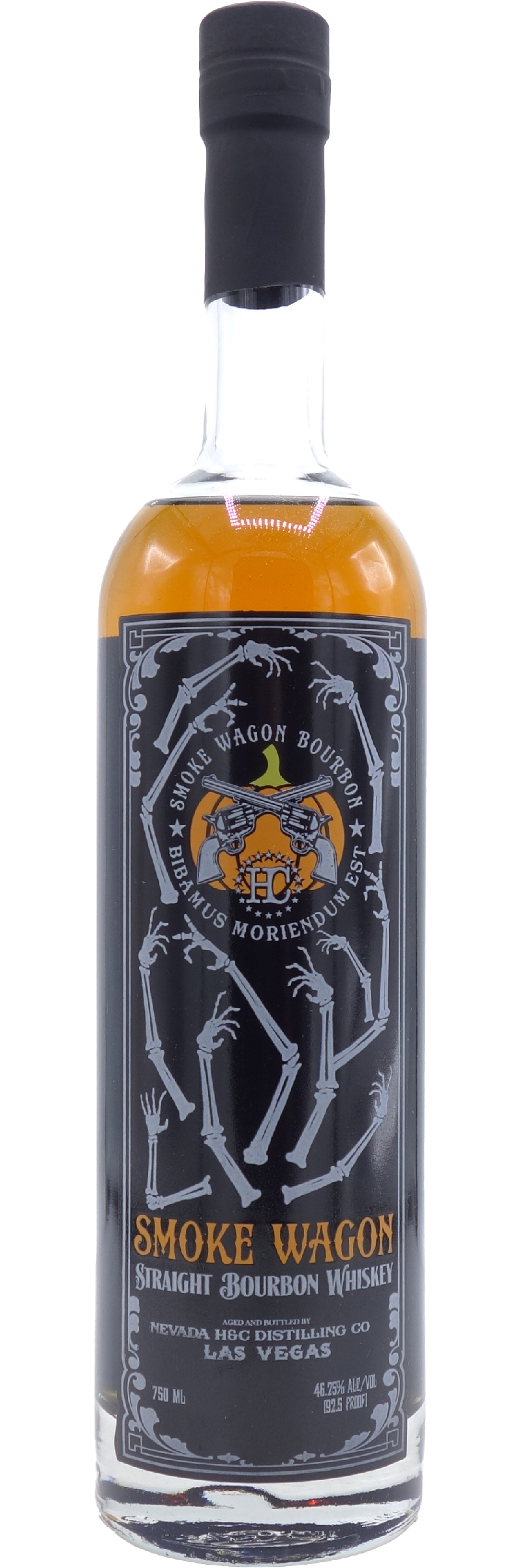 Smoke Wagon Straight Bourbon Whiskey Halloween Edition 750ml